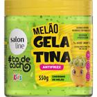 Gelatina Salon Line Todecacho Kids Antifrizz Melão 550g