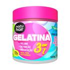 Gelatina SOS NatuHair 3 em 1 500g Vegano Liberado Cachos