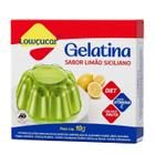 Gelatina Zero Açucar Limão Siciliano Lowçúcar 10g
