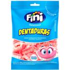 Gelatinas dentaduras sabor morango & framboesa 90g fini