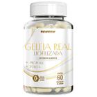 Geleia real Liofilizada 100% Pura Suplemento Alimentar Natural Própolis Pólen Mel Vitaminas 100% Pura Premium Pote 60 Capsulas