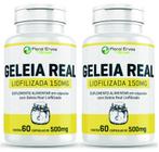 Geleia Real Liofilizada 150 mg 120 cápsulas 500mg 2 x 60 cápsulas