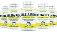 Geleia Real Liofilizada 150 mg 300 cápsulas 500mg 5 x 60 cápsulas