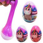 Geleinha slime / gelele ovo surpresa unicornio colors 98g - DOCE BRINQUEDO