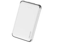 Geonav Power Bank, Carregador Portátil Universal 6.000mAh, 2 portas USB 2.1A, Led Indicador de bateria, PB6kWT, Branco