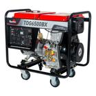 Gerador de energia 5,5 kva a diesel bivolt partida manual - TDG6500BX - Toyama