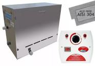 Gerador De Vapor Sauna Steam Inox Sodramar 12kw + Quadro