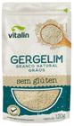 Gergelim Branco Natural Sem Glúten Vitalin 120g - Kit 6x