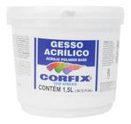 Gesso Acrílico Para Pintura Em Tela Corfix 1,5l