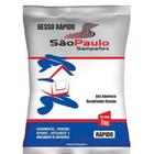 Gesso Rápido Branco 1KG São Paulo - Sampaflex