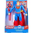 GFF36 Figura 30cm Superman DCComics Articulado C/Luz e Sons