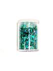 GH4-B Glitter Chunky holográfico Poliéster Importado resina unha 100gr -MERMAID