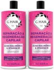 Ghair Kit Ácido Hialurônico Shampoo e Condicionador Litro