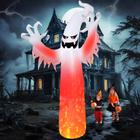 Ghost DearSun Dearsun Dearsun 12 pés com LED Flame Halloween