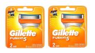 Gillette Fusion 5 Com 4 Unidades