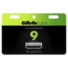 Gillette Labs Lâminas Barbear C/Barra Esfoliante -9 Recargas