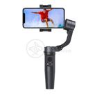 Gimbal Eletrônico para Smartphone 3 Eixos Bluetooth com Base Tripé Gravação Estável