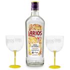 Gin Larios Original 700ml + 2 Taças de Acrílico Personalizadas