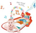 Ginásio Tapete Atividade Interativo de Brincar Para Bebês Com piano Musical Chocalhos Desenvolvimento de Habilidade