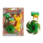 Gira Pião Beyblade Com Lançador De Brinquedo 4 Peças Radical