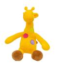 Girafa Amarela Pintas Coloridas 37cm - Pelúcia - Fofy Toys