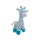 Girafa de Pelúcia Azul Buba - Brinquedo Infantil de Qualidade