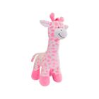 Girafa de Pelúcia Rosa - Brinquedo Macio e Encantador - Buba