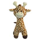 Girafa De Pelúcia Safari Em Pé 43Cms - Fizzy