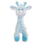 Girafinha de Pelúcia Baby para quarto de Meninos Azul BUBA