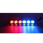 Giroflex Strobo Interno C/ Ventosas 6 Leds Vermelho/azul