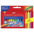 Giz de Cera 12 + 3 Cores Neon Faber Castell - Faber-castell