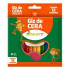 Giz De Cera 12 Cores Leo E Leo - Leonora