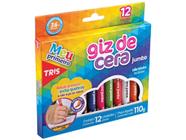 Giz de Cera 12 Cores Tris - Meu Primeiro Jumbo