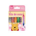 Giz De Cera 2 Pontas Bicolor 12 Cores Ursinho Pooh Dac Art