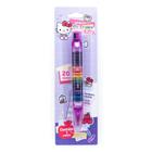 Giz De Cera Caneta Troca Ponta 20 Cores Hello Kitty Blister