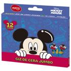 Giz de Cera Jumbo Mickey 12 Cores 22647-Molin