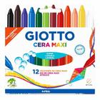 Giz De Cera Maxi 12 Cores Giotto