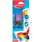 Giz de Cera Oil Pastels Estojo 12 Cores ColorPeps Maped