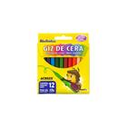 Giz de Cera para Desenho 12 Cores Acrilex 48grs