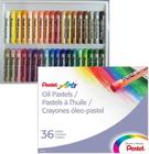 Giz De Cera Pastel A Óleo 36 Cores Pentel Arts Phn-36