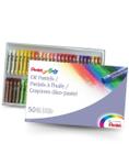 Giz De Cera Pastel Oleoso Oil Pastels 50 Cores Pentel Arts