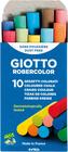 Giz escolar Giotto robercolor colorido com 10 giz