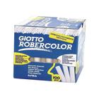 Giz Escolar Giotto Robercolor Hipoalergênico Branco 100 Un