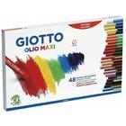 Giz Giotto Olio Maxi 48 Cores Tons Pasteis Oleosa