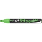 Giz liquido cis ponta ogiva 5mm verde cx.c/06 sertic