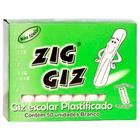 Giz Lousa Branco Para Quadro Negro Caixa 50 Unidades