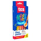 Giz Oleo Pastel Mega Pastel Color 12 Cores