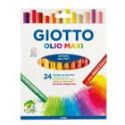 Giz Pastel Oleoso 24 cores Giotto Maxi