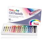 Giz Pastel Oleoso Pentel com 16 cores PHN-16