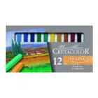 Giz Pastel Seco Carre 12 Cores Nature Cretacolor